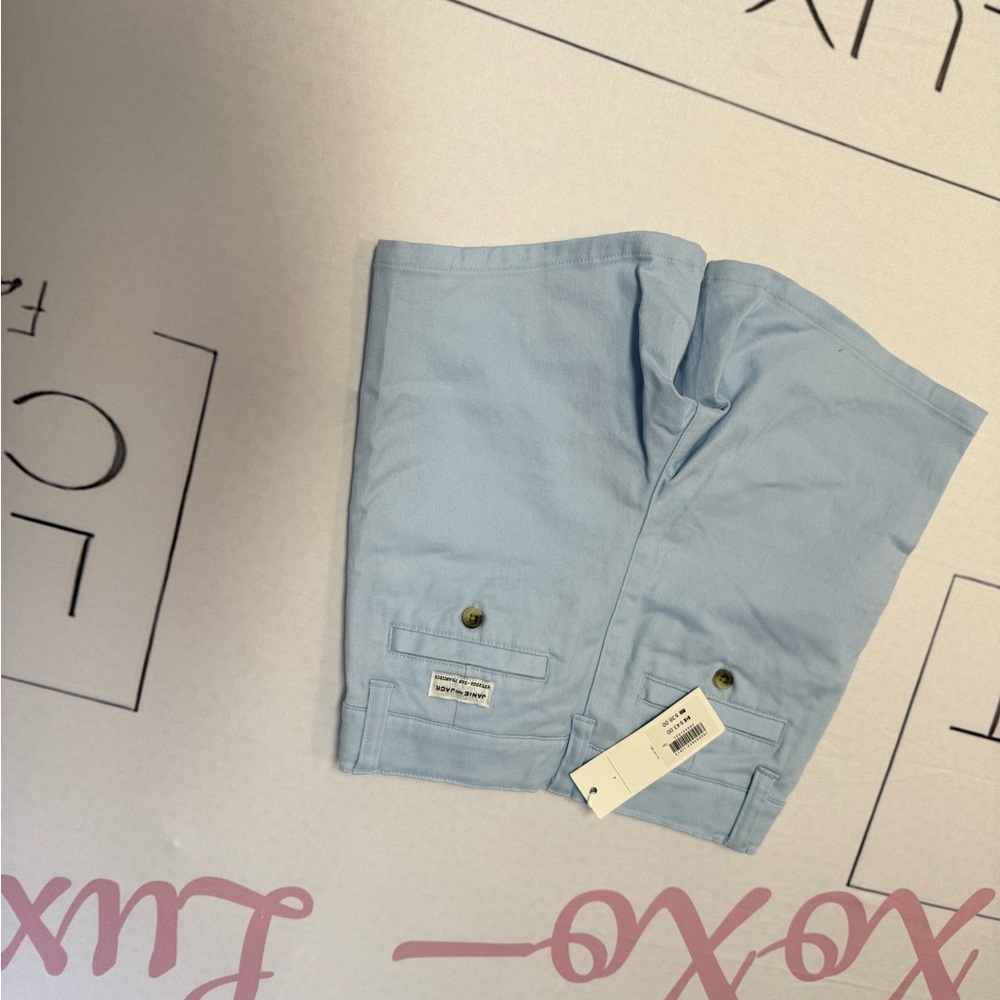 Janie and Jack Light Blue Kids Shorts - Picture 4 of 5